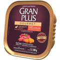 Ração Úmida GranPlus Gourmet Patê Carne e Cenoura para Cães Adultos - 300 g