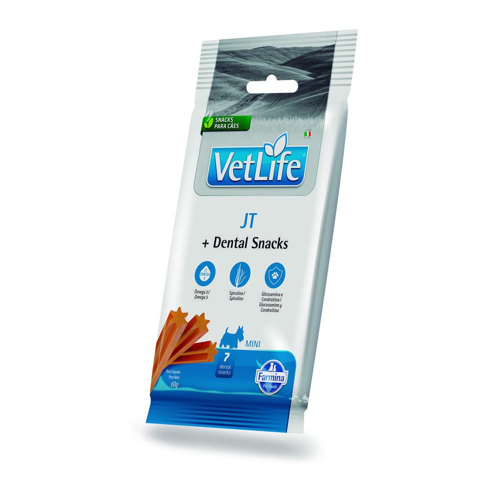Petisco Dental Vet Life JT para Cães de Raças Mini e Pequenas 60g