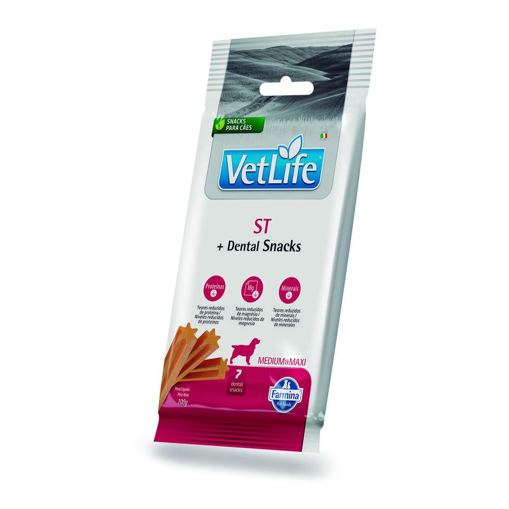 Petisco Dental Vet Life ST para Cães de Raças Médias e Grandes 100g