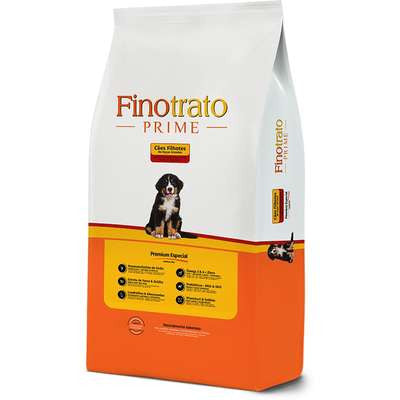 Ração Seca Finotrato Prime Premium Especial para Cães Filhotes Raças Grandes - 15Kg