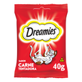 Petisco Dreamies Carne Tentadora Gatos Adultos 40g