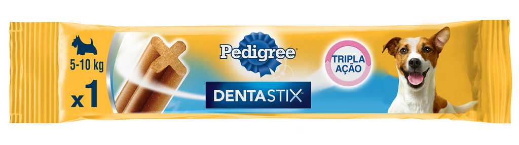 Petisco Pedigree Dentastix Cuidado Oral Para Cães Adultos Raças Pequenas 1 Unidade