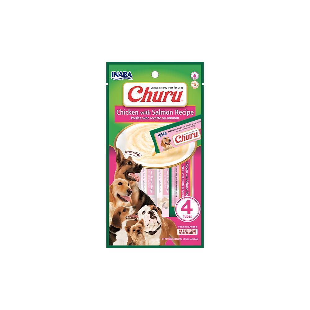 Churu Dog Frango e Salmão Com 4 Unidades