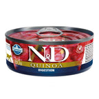 N&D Quinoa para Gatos Adultos de Todas as Raças Sabor Quinoa, Brocolis, Aspargos e Cordeiro 80g