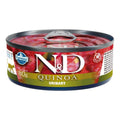 N&D Quinoa para Gatos Adultos de Todas as Raças Sabor Quinoa, Coco e Pato 80g