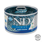 N&D Ocean para Cães Adultos de Todas as Raças Sabor Salmão e Bacalhau 140g