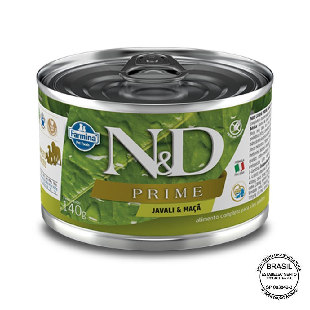 N&D Prime para Cães Filhotes de Todas as Raças Sabor Frango e Blueberry 140g
