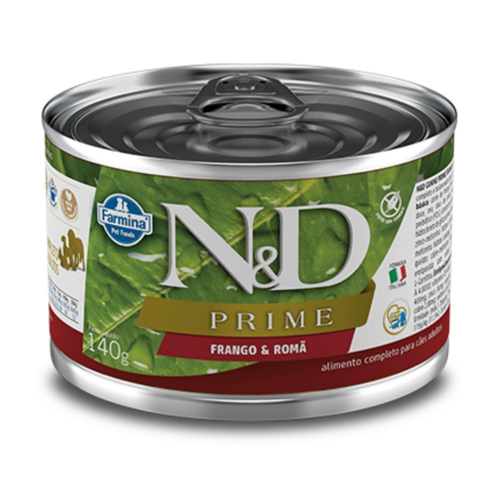 N&D Prime para Cães Adultos de Todas as Raças Sabor Frango e Blueberry 140g