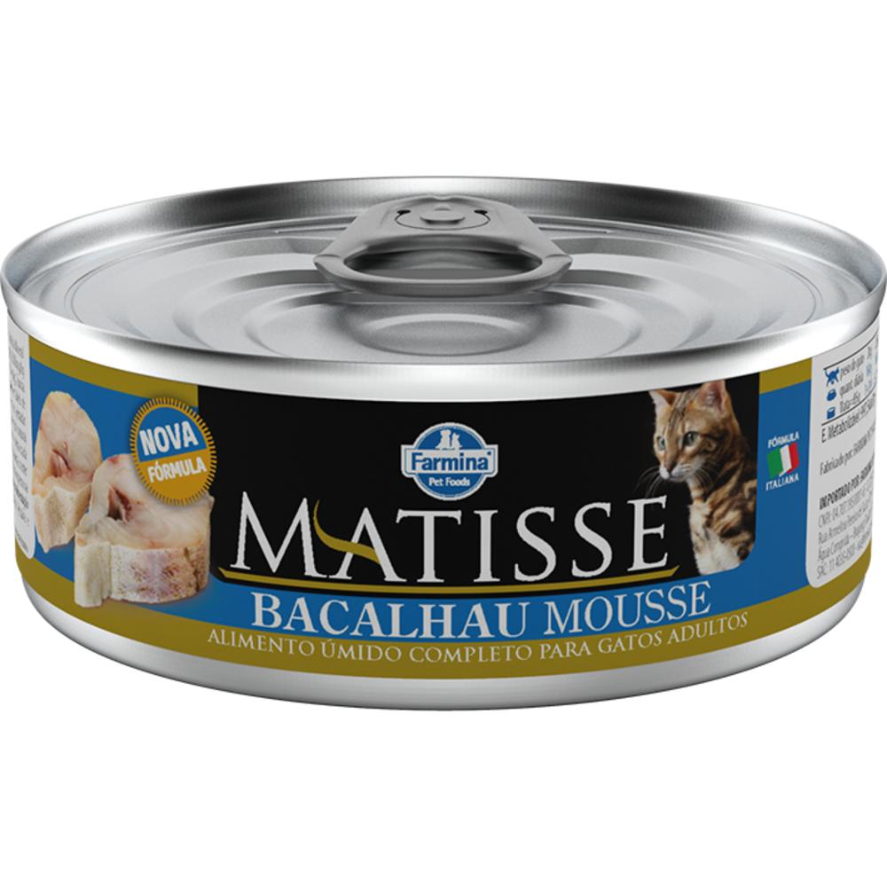Matisse para Gatos Adultos de Todas as Raças Sabor Bacalhau 85g