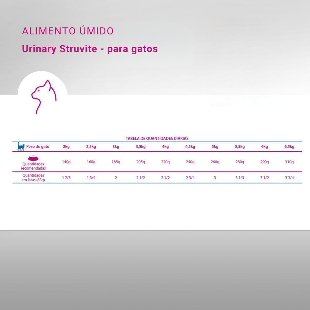 Vet Life Urinary Struvite para Gatos Adultos de Todas as Raças 85g