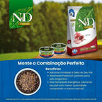 N&D Prime para Gatos Adultos de Todas as Raças Sabor Frango e Romã 70g