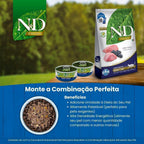 N&D Prime para Gatos de Todas as Raças Sabor Cordeiro e Blueberry 70g