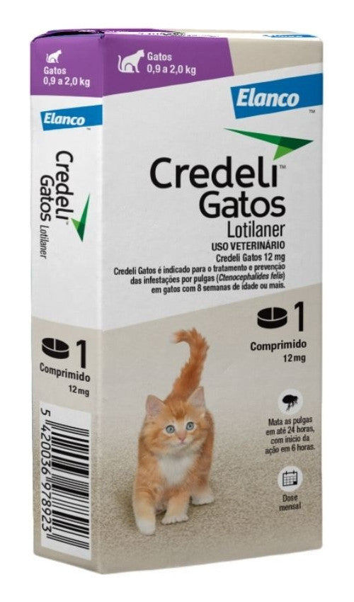 Credeli 12mg Gatos 0,5 a 2kg
