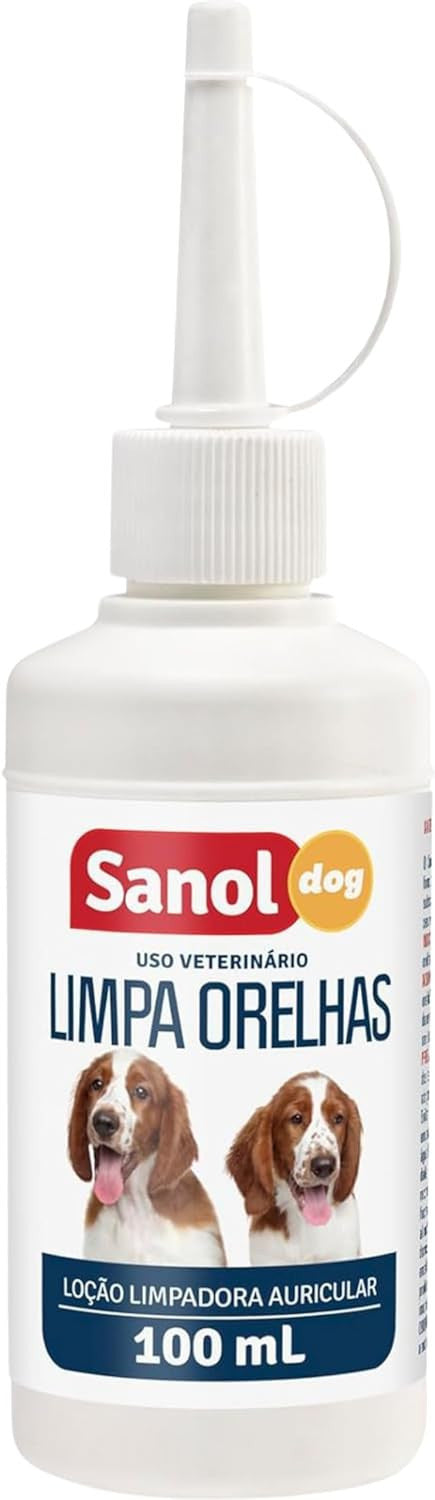 Limpa Orelha Sanol Dog 100Ml
