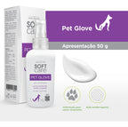 Loção Hidratante Soft Care Pet Glove Pet Society 50G