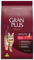 Ração pra Gatos Adultos Granplus Sabor Carne 10,1Kg