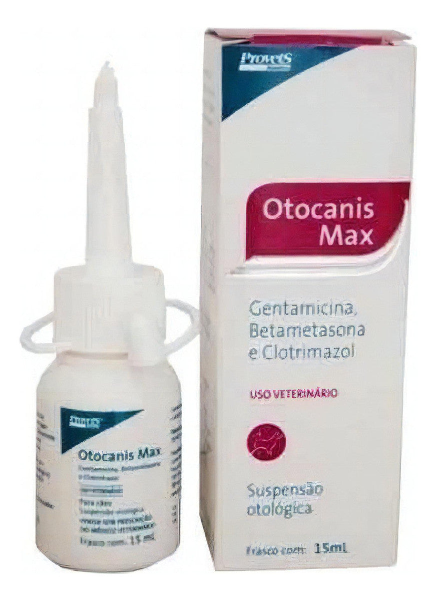 Solução Otológica Otocanis Max 15Ml