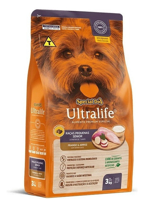 Ração Special Dog Ultralife Senior Raças Pequenas