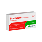 Prediderm Ourofino com 10 Comprimidos 5mg