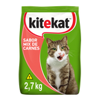 Ração KiteKat Mix de Carnes Para Gatos Adultos 900g