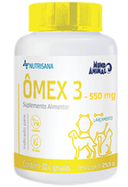 Nutrisana Omex 3 - 550 mg Com 30 Capsulas