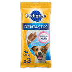 Petisco Pedigree Dentastix Cuidado Oral Para Cães Adultos Raças Pequenas 3 Unidades