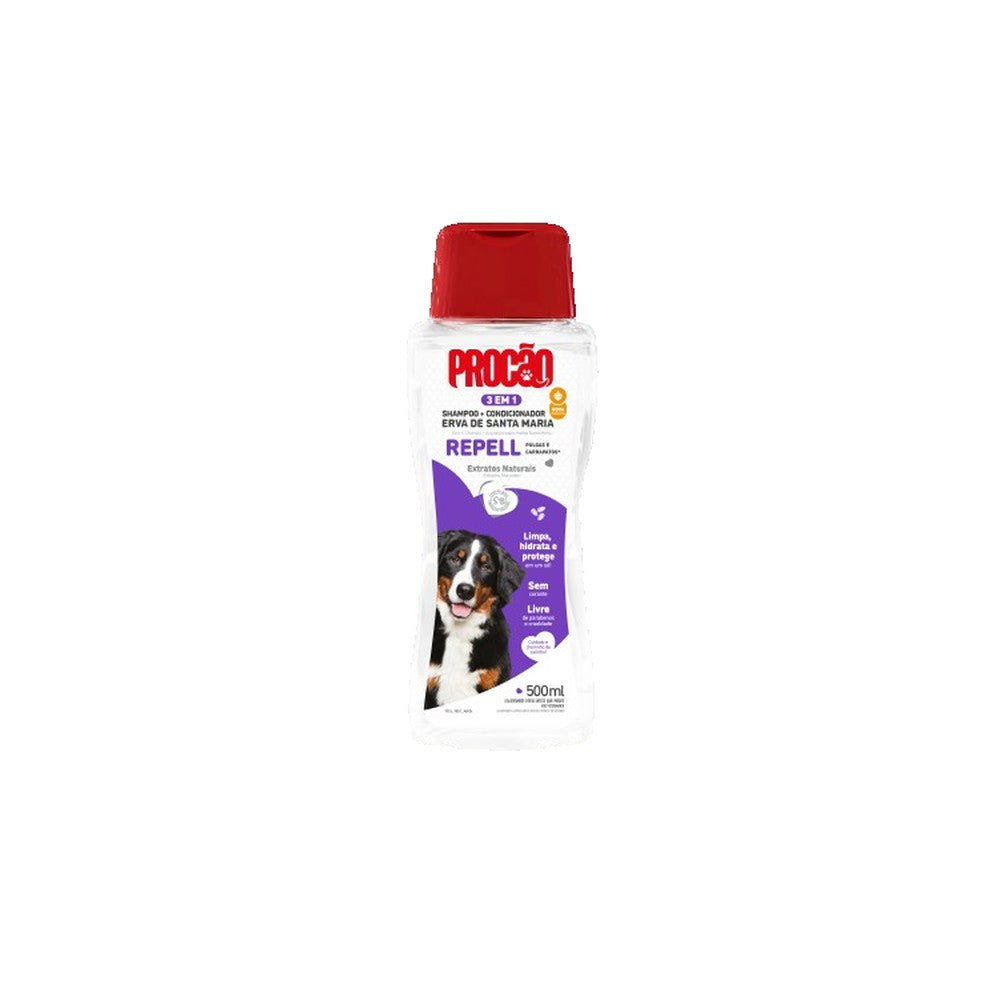 Shampoo Condicionador Erva De Santa Maria Procão 500 Ml