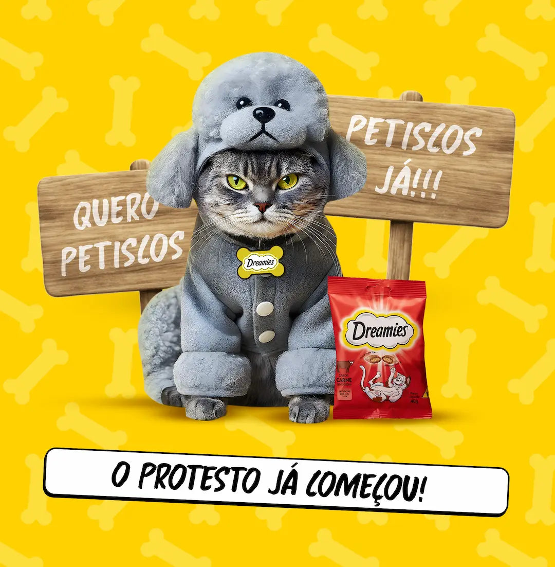 Dreamies Mimado - o protesto ja comecou