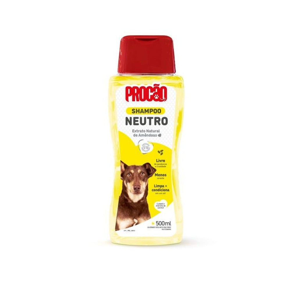 Shampoo Neutro Pet 500 Ml Procão
