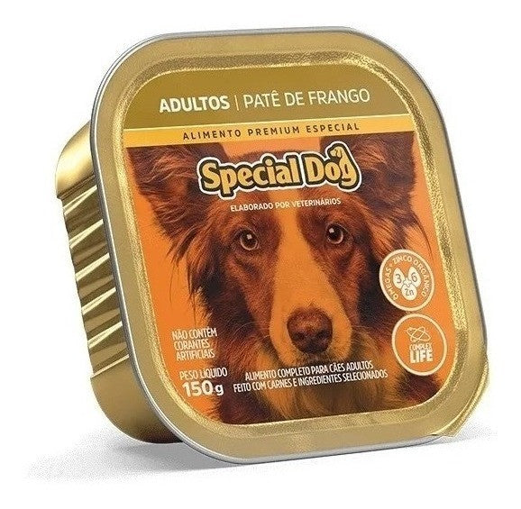 Patê Special Dog Adultos Frango 150G