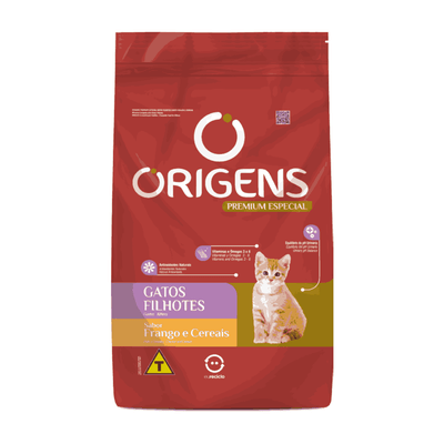 Ração Origens Gato Filhote Frango e Cereais 1Kg