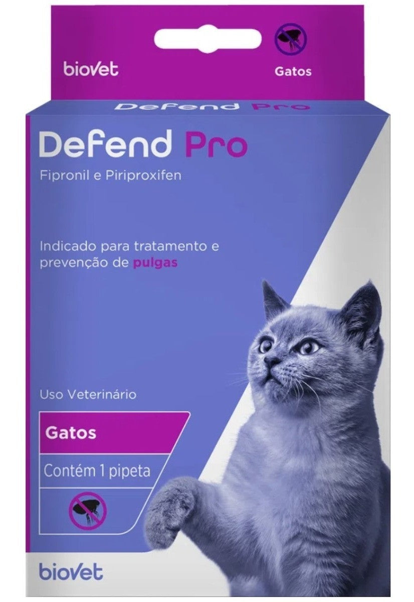 Antipulgas Biovet Defend Pro para Gatos